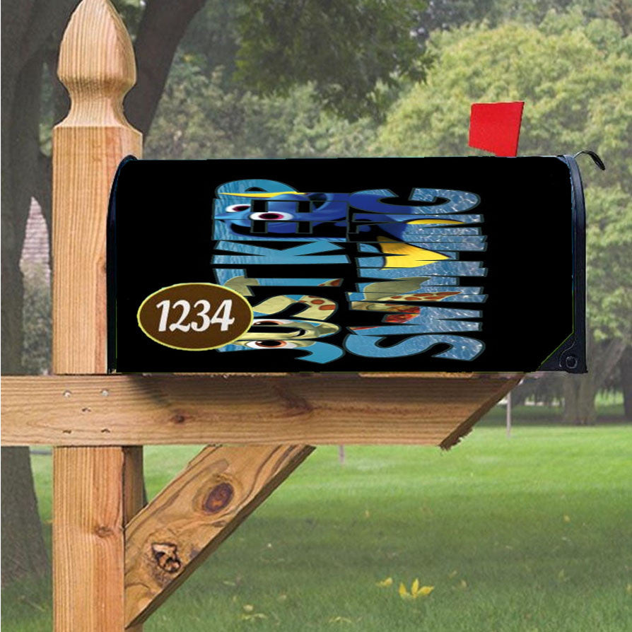 Wu Tang Clan Rap Hip Hop Music Collages Magnetic Mailbox Cover 18" X 21" Outdoor Decor