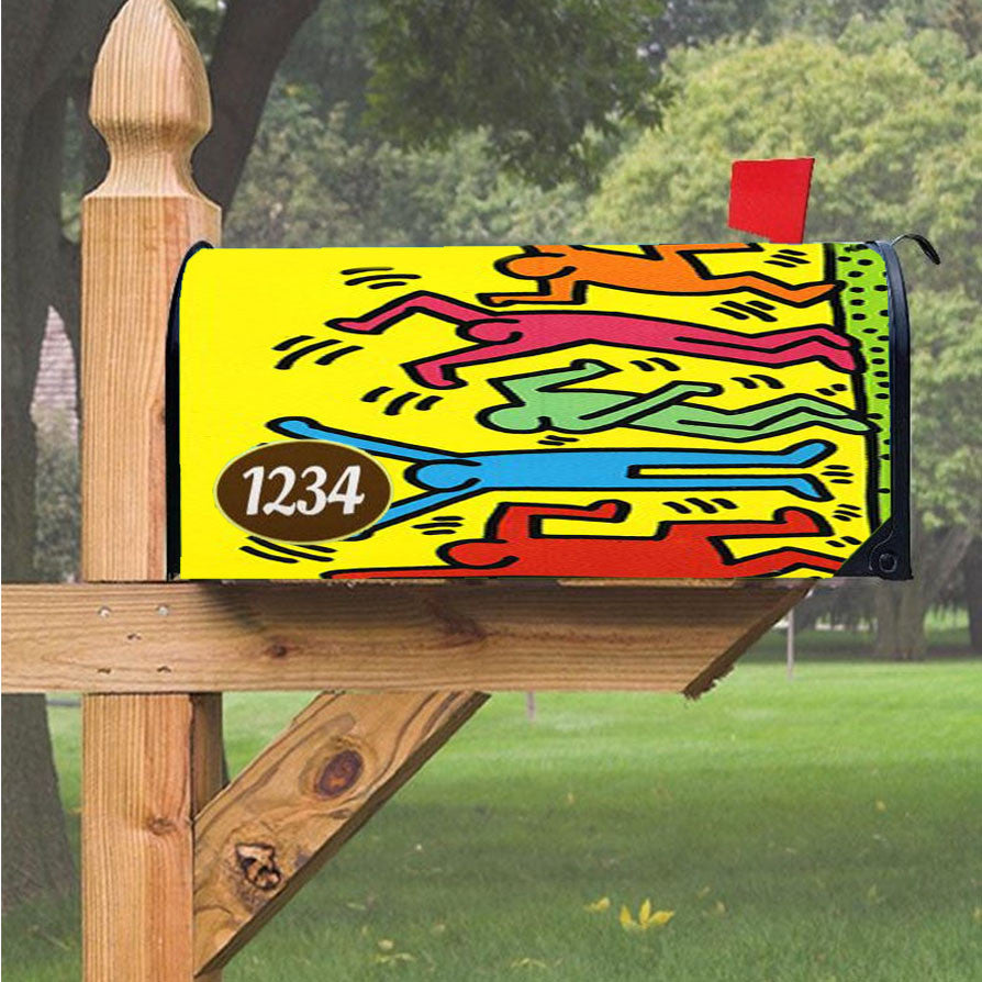 Wu Tang Clan Rap Hip Hop Music Collages Magnetic Mailbox Cover 18" X 21" Outdoor Decor
