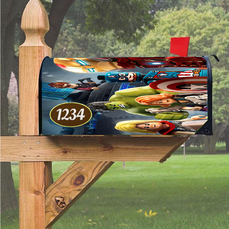 Wu Tang Clan Rap Hip Hop Music Collages Magnetic Mailbox Cover 18" X 21" Outdoor Decor