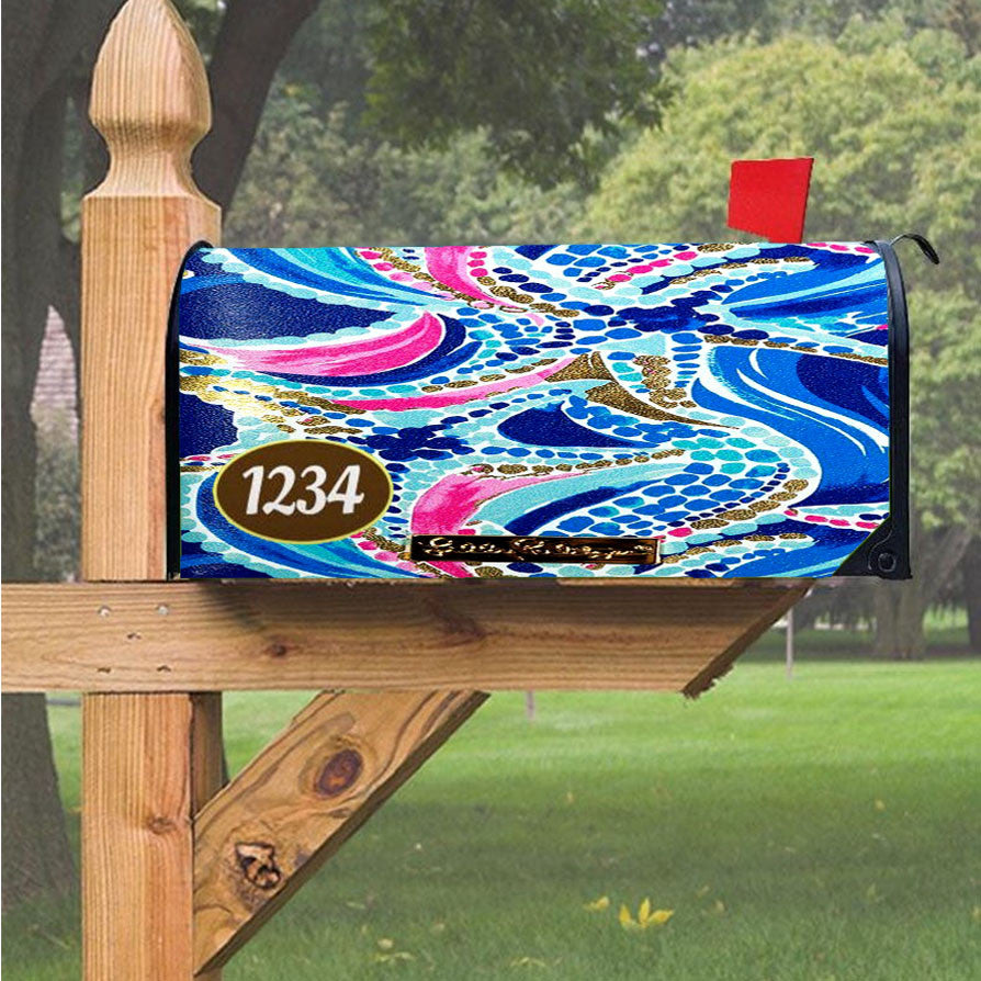 Wu Tang Clan Rap Hip Hop Music Collages Magnetic Mailbox Cover 18" X 21" Outdoor Decor