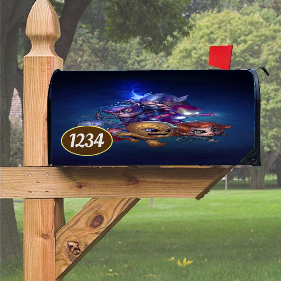 Wu Tang Clan Rap Hip Hop Music Collages Magnetic Mailbox Cover 18" X 21" Outdoor Decor