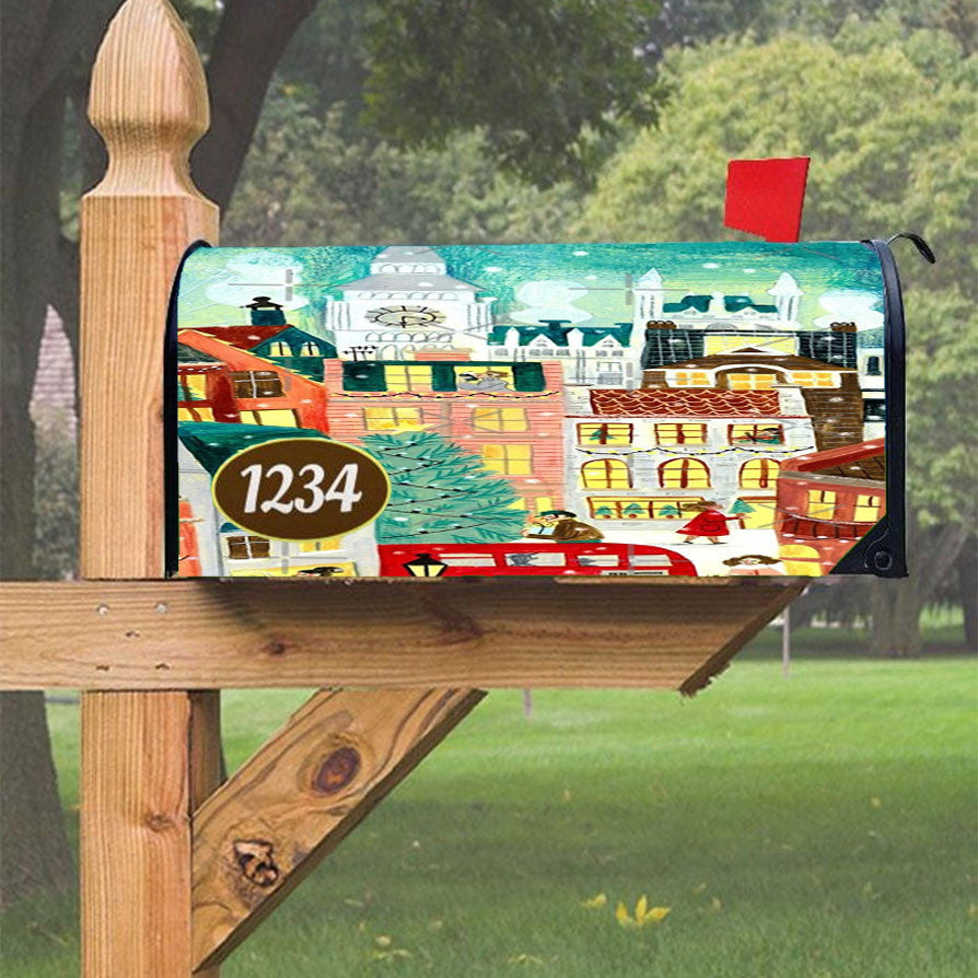 Wu Tang Clan Rap Hip Hop Music Collages Magnetic Mailbox Cover 18" X 21" Outdoor Decor