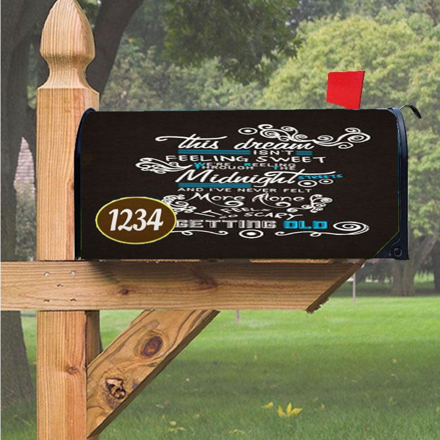 Wu Tang Clan Rap Hip Hop Music Collages Magnetic Mailbox Cover 18" X 21" Outdoor Decor