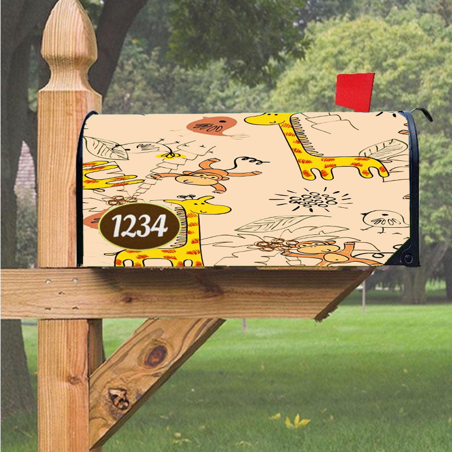 Wu Tang Clan Rap Hip Hop Music Collages Magnetic Mailbox Cover 18" X 21" Outdoor Decor