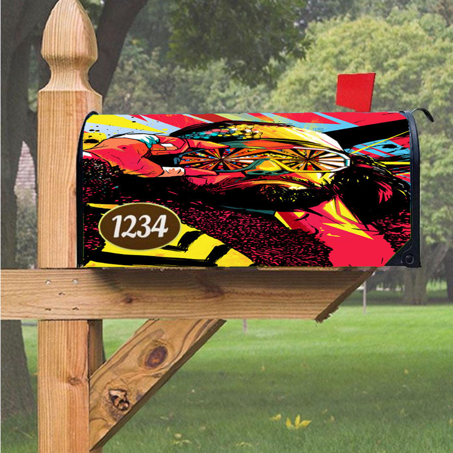 Wu Tang Clan Rap Hip Hop Music Collages Magnetic Mailbox Cover 18" X 21" Outdoor Decor