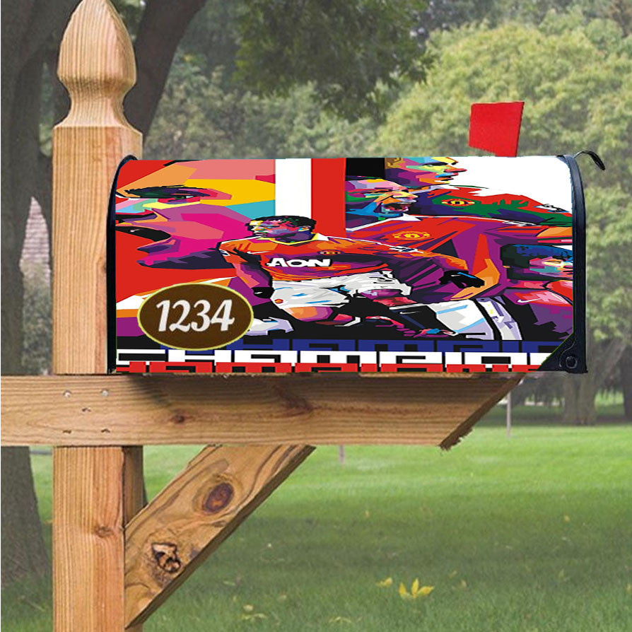 Wu Tang Clan Rap Hip Hop Music Collages Magnetic Mailbox Cover 18" X 21" Outdoor Decor