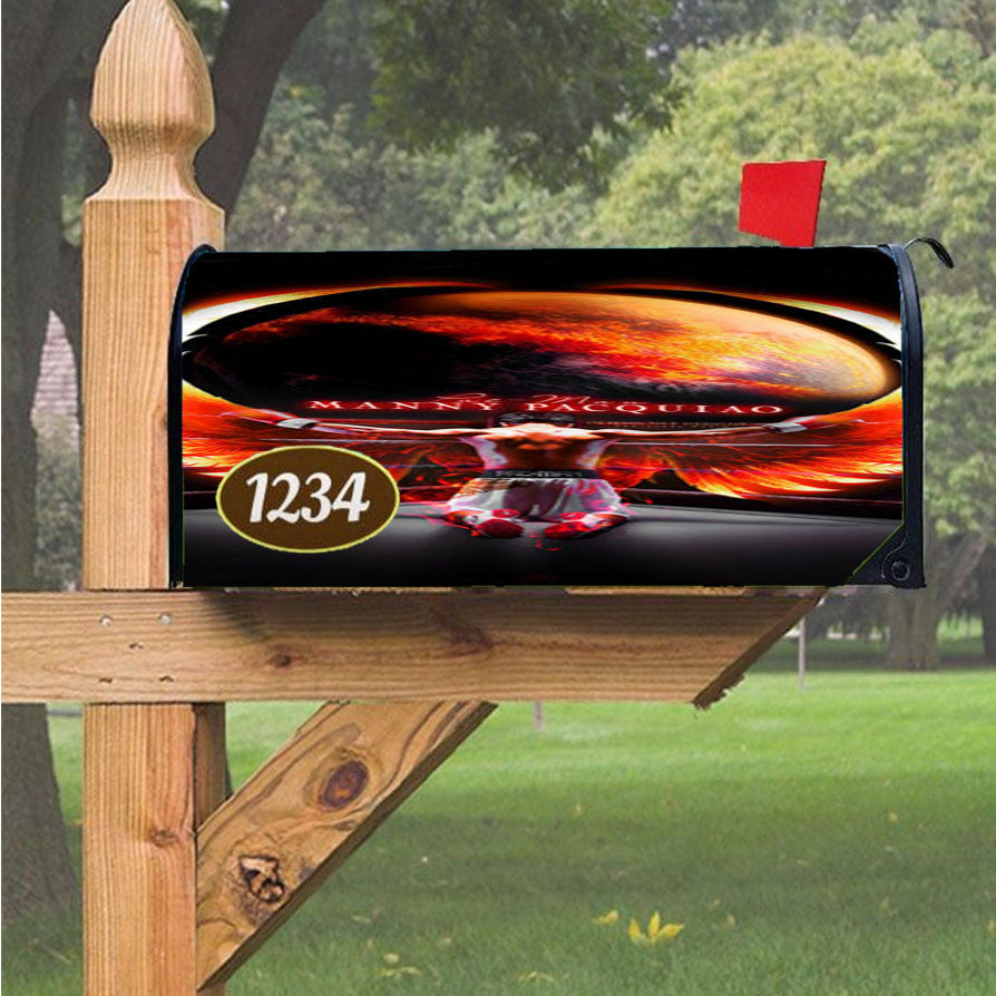 Wu Tang Clan Rap Hip Hop Music Collages Magnetic Mailbox Cover 18" X 21" Outdoor Decor