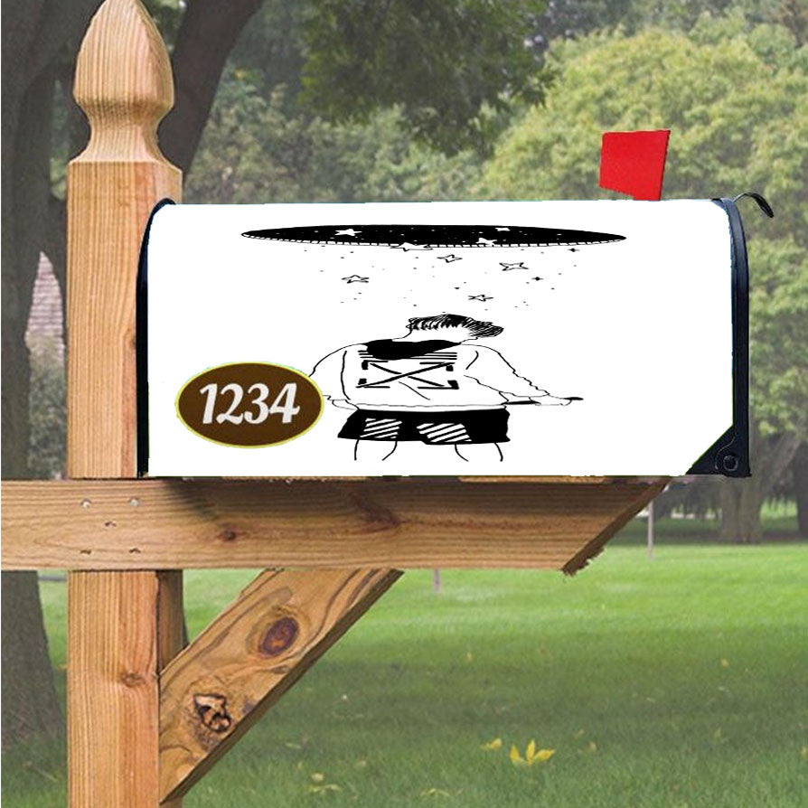 Wu Tang Clan Rap Hip Hop Music Collages Magnetic Mailbox Cover 18" X 21" Outdoor Decor