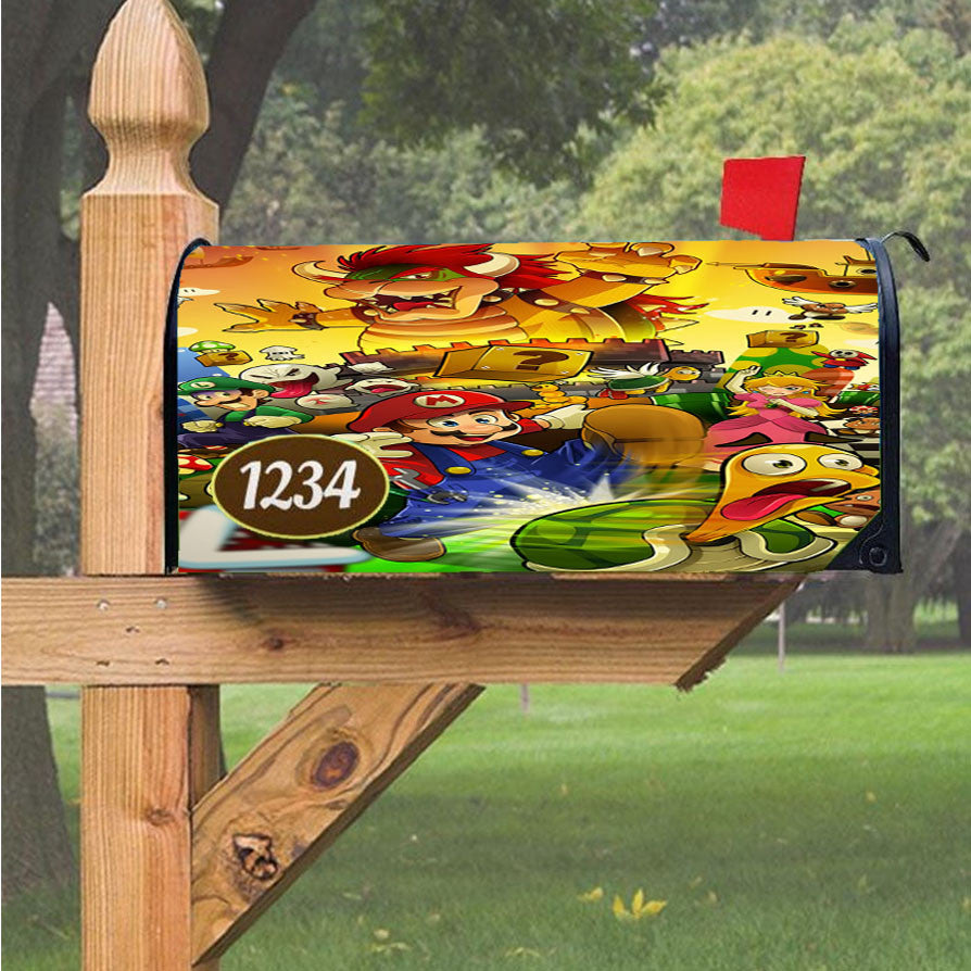 Wu Tang Clan Rap Hip Hop Music Collages Magnetic Mailbox Cover 18" X 21" Outdoor Decor