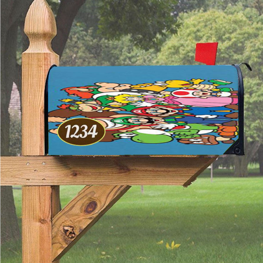Wu Tang Clan Rap Hip Hop Music Collages Magnetic Mailbox Cover 18" X 21" Outdoor Decor