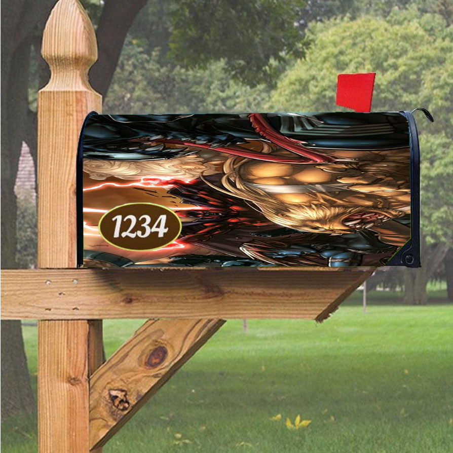 Wu Tang Clan Rap Hip Hop Music Collages Magnetic Mailbox Cover 18" X 21" Outdoor Decor