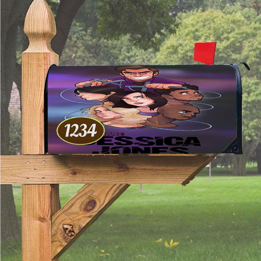 Wu Tang Clan Rap Hip Hop Music Collages Magnetic Mailbox Cover 18" X 21" Outdoor Decor