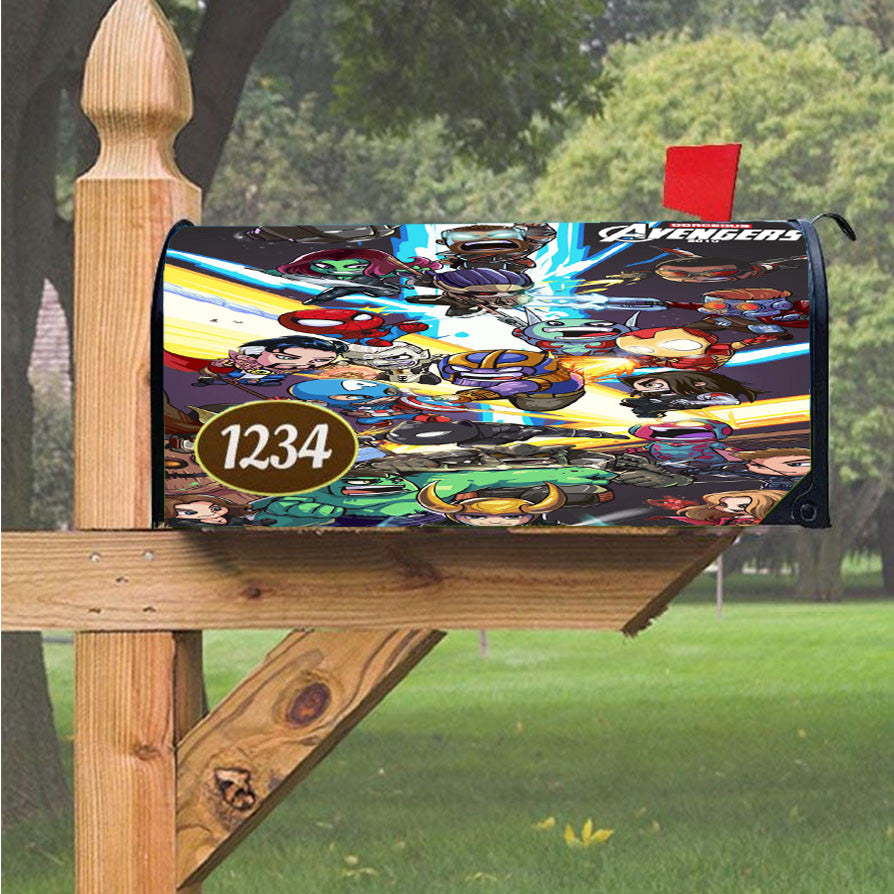 Wu Tang Clan Rap Hip Hop Music Collages Magnetic Mailbox Cover 18" X 21" Outdoor Decor
