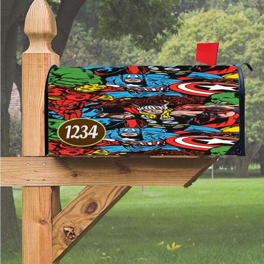 Wu Tang Clan Rap Hip Hop Music Collages Magnetic Mailbox Cover 18" X 21" Outdoor Decor