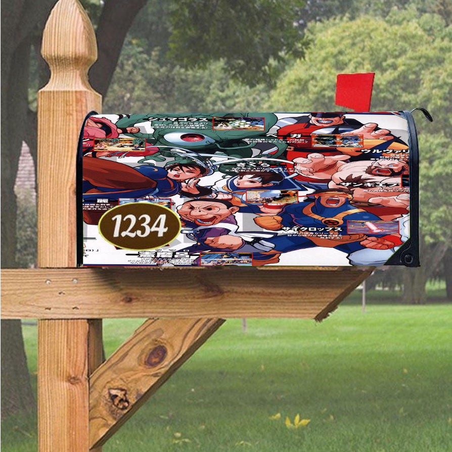 Wu Tang Clan Rap Hip Hop Music Collages Magnetic Mailbox Cover 18" X 21" Outdoor Decor
