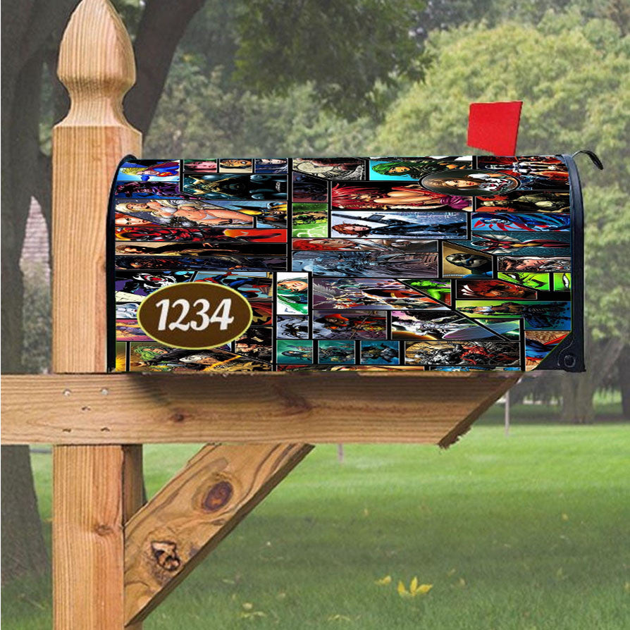 Wu Tang Clan Rap Hip Hop Music Collages Magnetic Mailbox Cover 18" X 21" Outdoor Decor