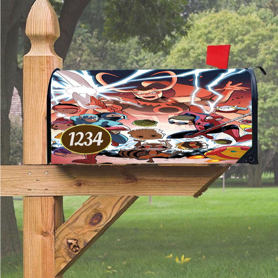 Wu Tang Clan Rap Hip Hop Music Collages Magnetic Mailbox Cover 18" X 21" Outdoor Decor
