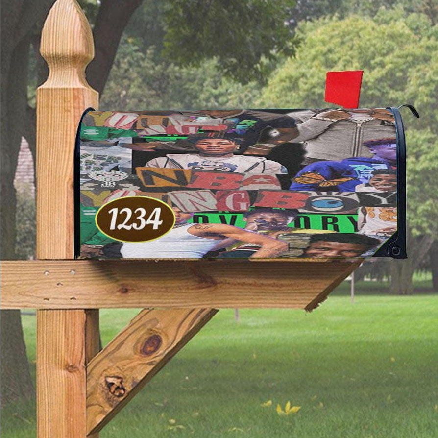 Wu Tang Clan Rap Hip Hop Music Collages Magnetic Mailbox Cover 18" X 21" Outdoor Decor