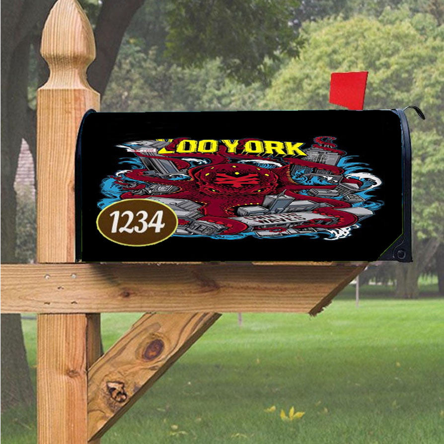 Wu Tang Clan Rap Hip Hop Music Collages Magnetic Mailbox Cover 18" X 21" Outdoor Decor