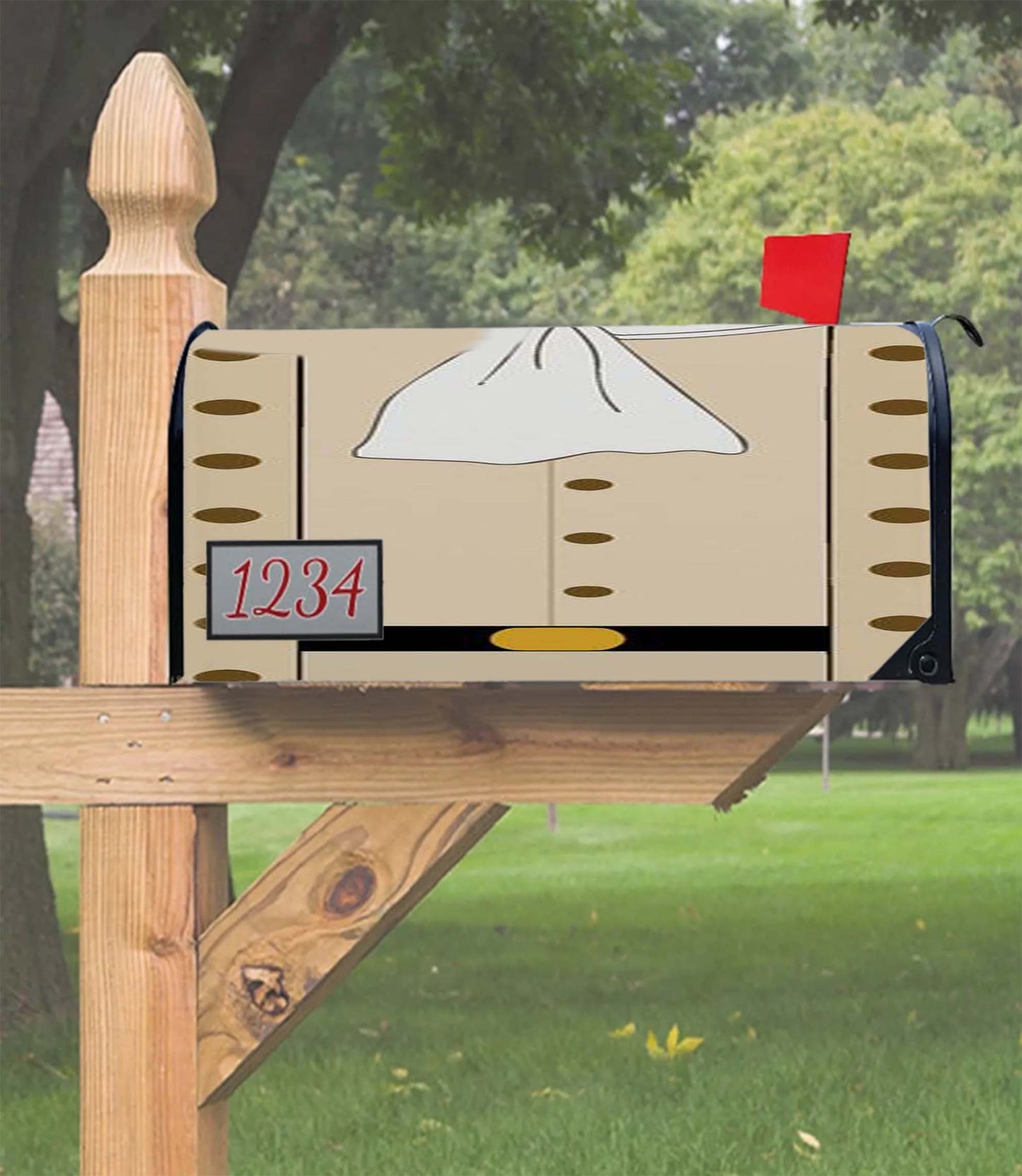 Hamilton Clothes Mailbox Cover