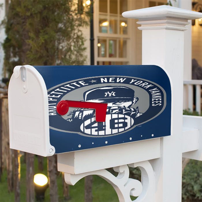 Andy Pettitte New York Yankees Magnetic Mailbox Cover 18" X 21" Outdoor Decor