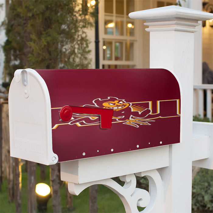 Arizona State Sun Devils 3 Magnetic Mailbox Cover 18" X 21" Outdoor Decor