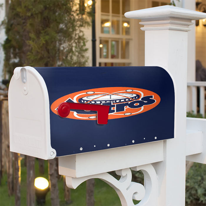 Astros Logo Magnetic Mailbox Cover 18" X 21" Outdoor Decor