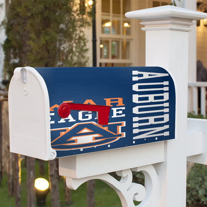 Auburn Tigers University War Eagle Logo Magnetic Mailbox Cover 18" X 21" Outdoor Decor