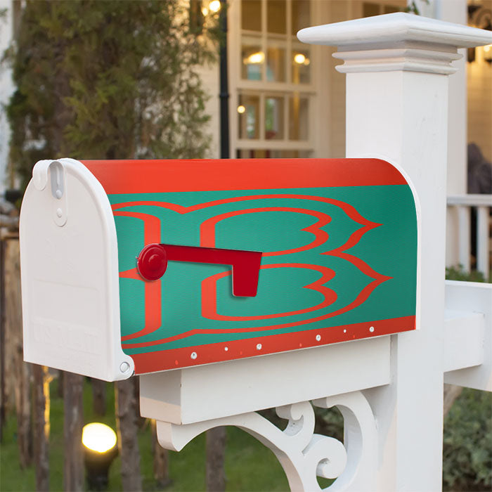 B Sox Magnetic Mailbox Cover 18" X 21" Outdoor Decor