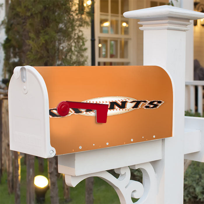 Baseball - San Francisco Giants Wallpaper Magnetic Mailbox Cover 18" X 21" Outdoor Decor