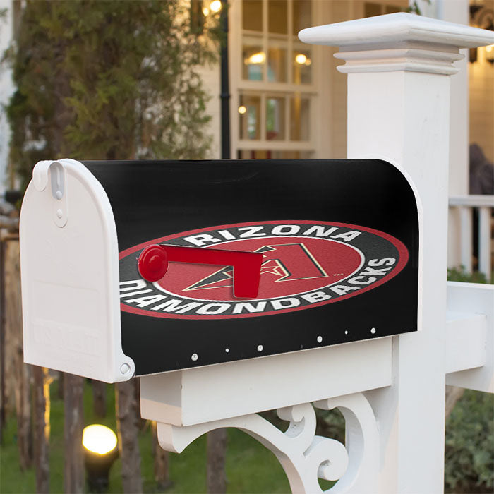 Baseball Arizona Diamondback Magnetic Mailbox Cover 18" X 21" Outdoor Decor