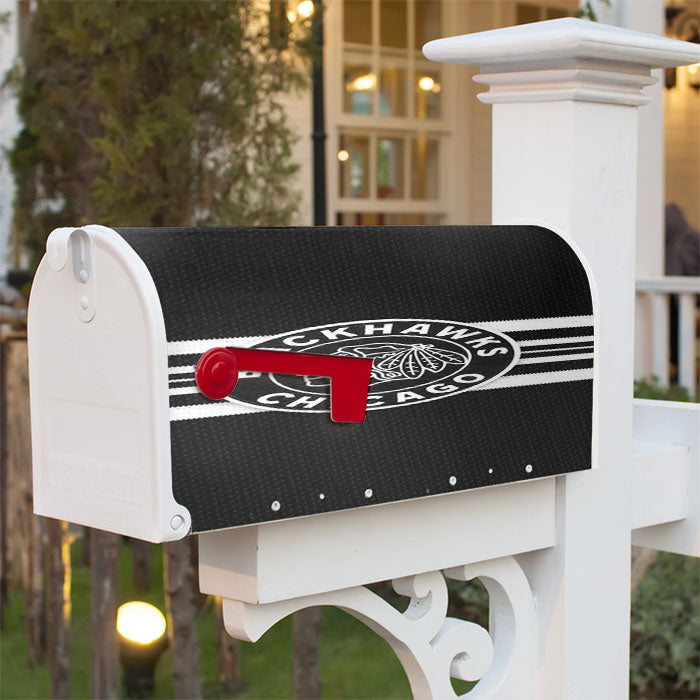 Blackhawks Chicago Magnetic Mailbox Cover 18" X 21" Outdoor Decor