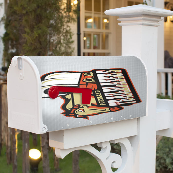 Blazers Primary Magnetic Mailbox Cover 18" X 21" Outdoor Decor