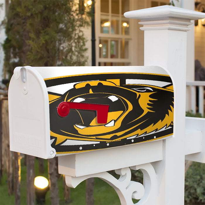 Boston Bruins Hockey Team Emblem Magnetic Mailbox Cover 18" X 21" Outdoor Decor