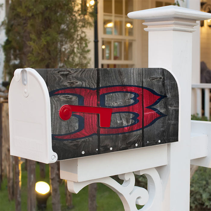 Boston Red Sox Wooden Magnetic Mailbox Cover 18" X 21" Outdoor Decor