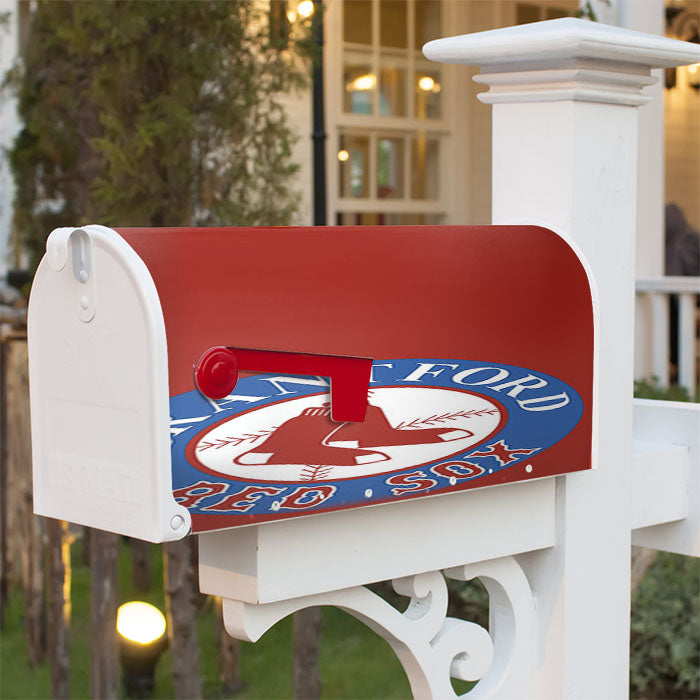 Brantford Red Sox Magnetic Mailbox Cover 18" X 21" Outdoor Decor