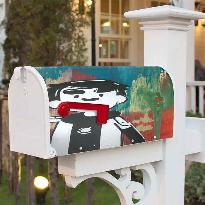 Braves Warriors The Jason Adams Magnetic Mailbox Cover 18" X 21" Outdoor Decor