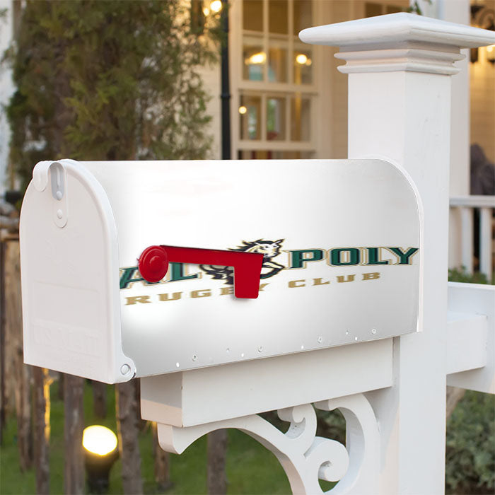 Call Poly Rugby Club Magnetic Mailbox Cover 18" X 21" Outdoor Decor