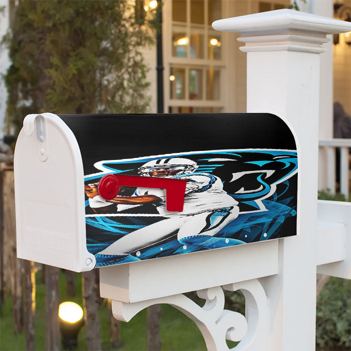 Cam Newton Carolina Panthers Magnetic Mailbox Cover 18" X 21" Outdoor Decor