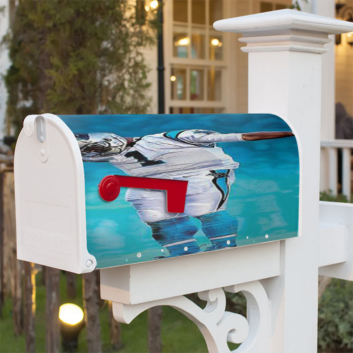 Cam Newton Dab Magnetic Mailbox Cover 18" X 21" Outdoor Decor