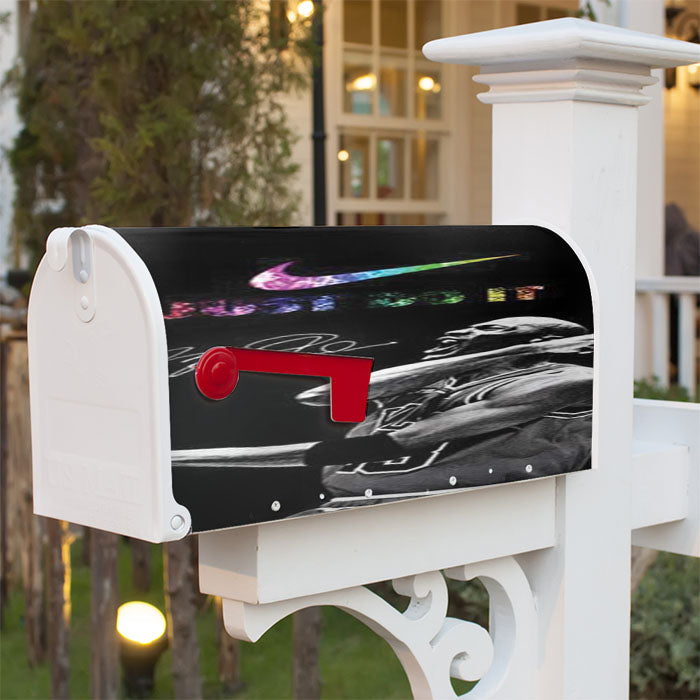 Chicago Bulls Jordan Glitter Magnetic Mailbox Cover 18" X 21" Outdoor Decor
