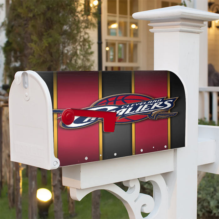 Cleveland Cavaliers Basketball Club Wallpapers Magnetic Mailbox Cover 18" X 21" Outdoor Decor