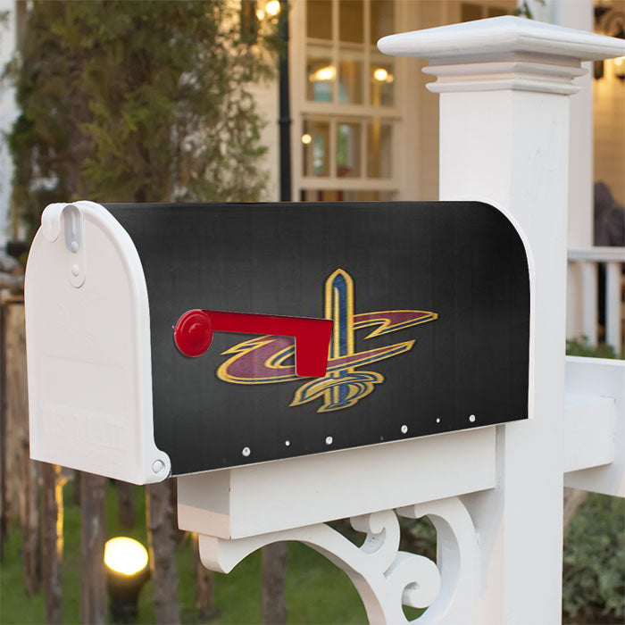 Cleveland Cavaliers Emblem Magnetic Mailbox Cover 18" X 21" Outdoor Decor