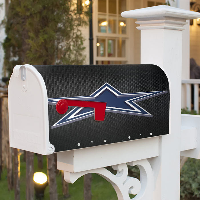 Dallas Cowboys Wallapaper Carbon Magnetic Mailbox Cover 18" X 21" Outdoor Decor