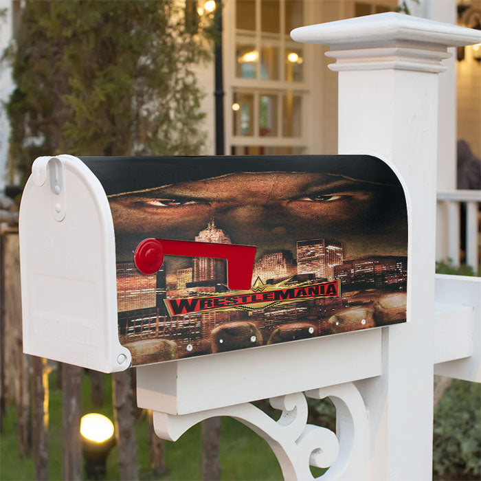 Def Jam Fight For New York City Wrestlemania Magnetic Mailbox Cover 18" X 21" Outdoor Decor