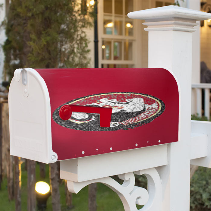 Florida State Seminoles Logo Magnetic Mailbox Cover 18" X 21" Outdoor Decor
