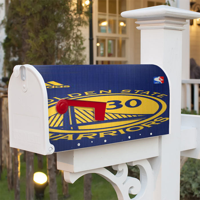 Golden State Warriors 30 Magnetic Mailbox Cover 18" X 21" Outdoor Decor