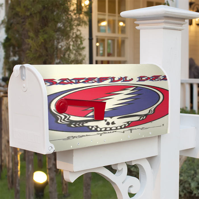 Grateful Dead I Steal Your Face Magnetic Mailbox Cover 18" X 21" Outdoor Decor