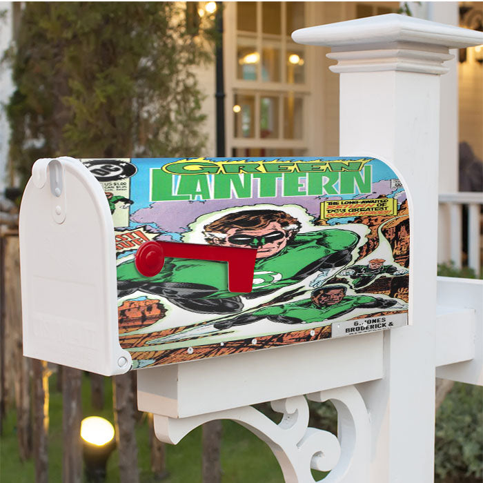 Green Lantern Hal Jordan 2 Magnetic Mailbox Cover 18" X 21" Outdoor Decor