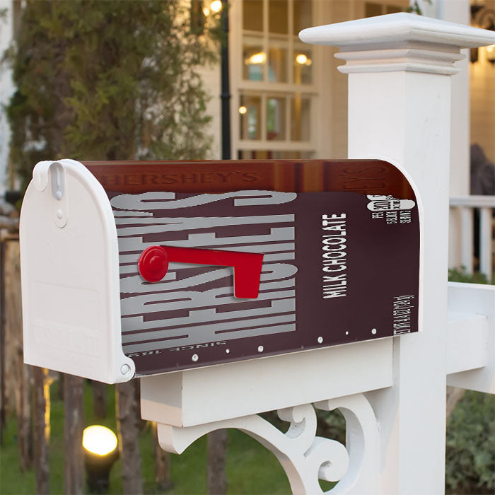 Hershey Milk Chocolate Candy Bar Xl Magnetic Mailbox Cover 18" X 21" Outdoor Decor